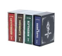 Harry Potter Tiny Series 4 Tiny Books Collection Set (Harry Potter: The Dark Arts, Harry Potter: Slytherin, Harry Potter: Hogwarts School of Witchcraft and Wizardry & Harry Potter: Gryffindor)