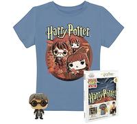 SET T-SHIRT TG. M BAMBINO E FIGURE FUNKO POCKET POP HARRY 4 CM - HARRY POTTER