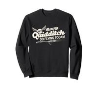 Harry Potter Try Quidditch Go Flying Today Felpa