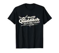 Harry Potter Try Quidditch Go Flying Today Maglietta
