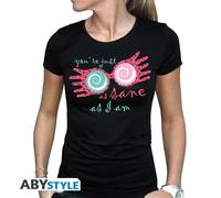 HARRY POTTER - Tshirt "Luna Lovegood" woman SS black - basic