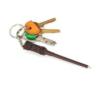 Harry Potter Unisex, Jugendliche Lumos Wand Torch Schlüsselanhänger., Braun, Nic