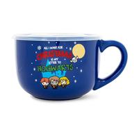 Harry Potter Vacanza Dorato Trio da Zuppa Tazza Con Sfiati Coperchio Porta 710ml