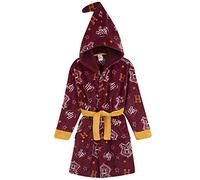 Harry Potter Vestaglia Bambino e Bambina, Calde Vestaglie in Pile 7-14 Anni (Bordeaux, 9-10 anni)