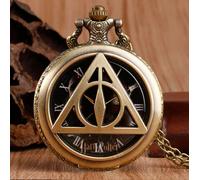 HARRY POTTER VOLDEMORT Orologio Da Tasca Con Gousset + Pochette Incisa