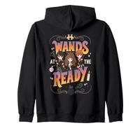 Harry Potter Wands At The Ready Felpa con Cappuccio