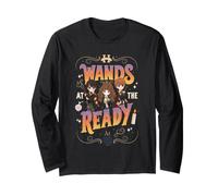 Harry Potter Wands At The Ready Maglia a Manica