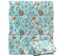Harry Potter Water Color Pattern Coperta super morbida al tatto setoso - 152 x 127 cm