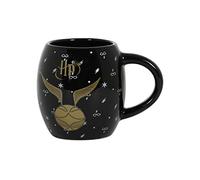 Harry Potter Wings-Tazza Ovale, Nero, 14 x 10.5 cm
