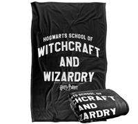 Harry Potter Witchcraft And Wizardry Coperta super morbida al tatto setoso - 91 x 147 cm