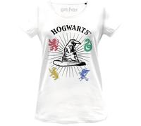 HARRY POTTER Wohapomts330 T-Shirt, Bianco, L Donna
