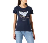 Harry Potter WOHAPOMTS336 - Maglietta da Donna, Colore: Navy, M