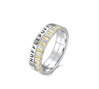 Harry Potter x FANCIME Collaboration - Hufflepuff House Ring, Sterling Silver Ring Jewellery Gift for Women Girls Her