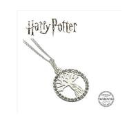 Harry Potter Peitschende Weide (Whomping Willow) Frauen Halskette silberfarben