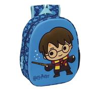 HARRY POTTER - Zaino scolastico, con design 3D, ideale per bambini di diverse età, comodo e versatile, qualità e resistenza, 27 x 10 x 33 cm