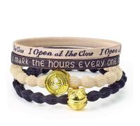 Harry Potter The Carat Shop - Set di fasce per capelli Giratempo e boccino d'oro