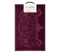 Harry Potter Zerbino (design Grifondoro) 40 cm x 60 cm, tappetino in gomma, regalo per donne e uomini, prodotto ufficiale