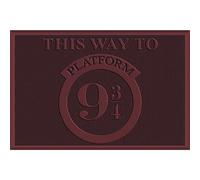 Harry Potter 9 3/4 Zerbino Hogwarts Gryffindor Slytherin Corvonero Nuovo Ovp