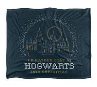 Harry PotterI'd Ratyer Stay At Hogwarts Natale Coperta (TV18921)