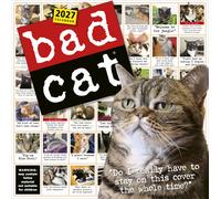 Harry Prichett Richard D. Ro Bad Cat Wall Calendar 2027: Celebratin (Tascabile)