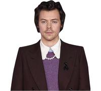 Harry Styles (Burgundy Suit) Ritaglio di buddy a metà corpo