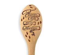 Harry The Wizard Baking Gift - Cucchiaio in legno - Incisione - Regalo per uomini e donne - Articolo non ufficiale per fan (I Solemnly Swear)
