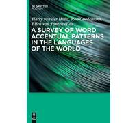 Harry van der H A Survey of Word Accentual Patterns in the La (Copertina rigida)