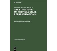 Harry van der H The Structure of Phonological Representations (Copertina rigida)
