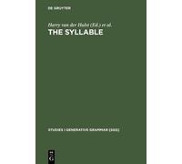 Harry van der Hulst The Syllable (Copertina rigida)