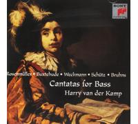 Harry Van Der K Cantatas for Bass: Rosenmuller, Buxtehude, Weckmann, Schutz (CD)
