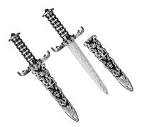 Harrycle 2 Pezzi Spade di Plastica per Halloween Spade Giocattolo di Plastica Pugnale da Pirata Spada Finta Puntelli per Donne e Uomini Oggetti di Scena Props Bomboniere per Feste Cosplay