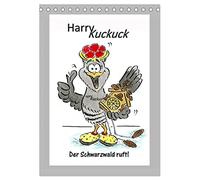 HarryKuckuck - Der Schwarzwald ruft (Tischkalender 2026 DIN A5 hoch), CALVENDO Monatskalender: Der freche Kuckuck aus der Schwarzwalduhr