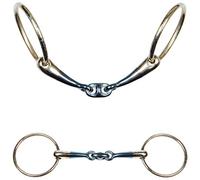 Harry's Horse Doppio Snodo Horse briglia anatomico Sweet Iron 14 mm, 12.5
