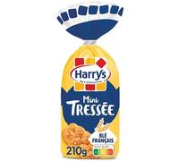 Harry's - Mini treccia con zucchero perlato, confezione da 6, 210 g