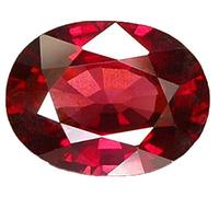 HARSHALI GEMS Certificato non riscaldato non trattato 5,25 Ratti 4,75 carati qualità naturale birmania rubino manik sciolto gemma per donne e uomini