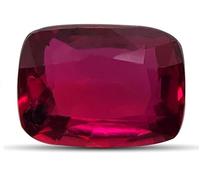 HARSHALI GEMS Rubino rosso violaceo non riscaldato, vero rubino sfuso, 2,98 carati, rubino certificato per la creazione di gioielli