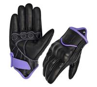 Harssidanzar Gants de moto pour femme,gants de moto pour femme Gants d'équitation Gant de conduite GL016,Viola chiaro,Taille XL