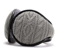 Harssidanzar Orejeras de invierno para hombres y mujeres, orejeras ajustables unisex, calentadores de orejas plegables HU303EU, Grigio