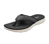 Harssindanzar Uomini Flip Flops Sport Sandali Con Arch Support Thong Leggeri Summer Beach Sandali KM240EU,Nero,taglia 45