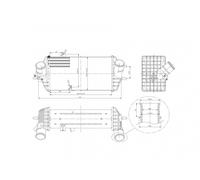 Hart Chlodnice III Intercooler Llk per Hyundai i30 1.6 Crdi 1.4 Kia Cee ' D