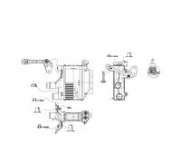 HART CHLODNICE IV Scambiatore Di Calore LLK Radiatore Per Toyota Corolla 1.4 D