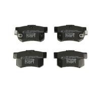 HART Pastiglie Freno Kit per Honda VII Civic Hatchback Ue EP Ev