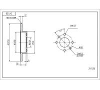 HART PREMIUM TARCZE 2X BREMSSCHEIBEN Ø 238 Per Renault 19 II Cabriolet 11