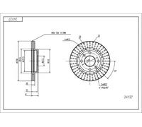 HART PREMIUM TARCZE 2X BREMSSCHEIBEN Ø 238 Ventilato Per Nissan Kubistar Kasten