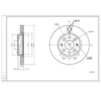 HART PREMIUM TARCZE 2X BREMSSCHEIBEN Ø 257 Ventilato Per Fiat Grande Punto Van