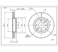 HART PREMIUM TARCZE 2X BREMSSCHEIBEN Ø 280 Ventilato Per Renault Captur Megane