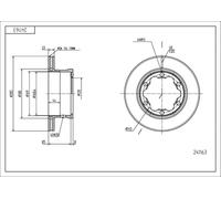 HART PREMIUM TARCZE 2X BREMSSCHEIBEN Ø 285 Ventilato Per Mercedes-Benz Vario