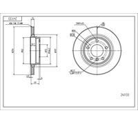 HART PREMIUM TARCZE 2X DISCHI FRENANTI Ø 294 Ventilati Per BMW 3ER Compact