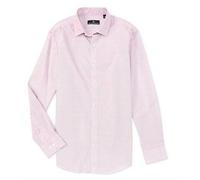 Hart Schaffner Marx, Camicia Da Uomo A Maniche Lunghe, ROSA, Grande