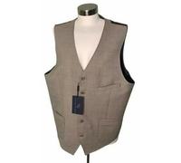 HART SCHAFFNER MARX Gilet A Righe Marrone Chiaro Per Uomo, L.